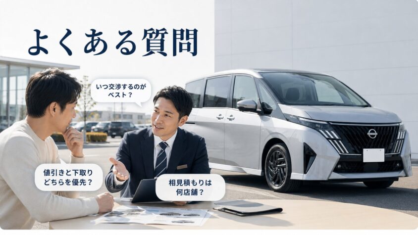 セレナC28の値引き交渉に関するよくある質問